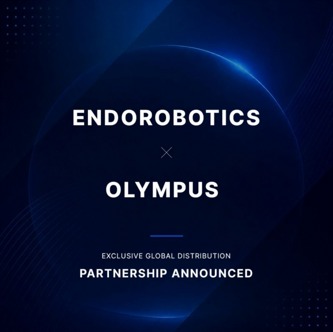 EndoRobotics Signs Global Distribution Agreement with Olympus