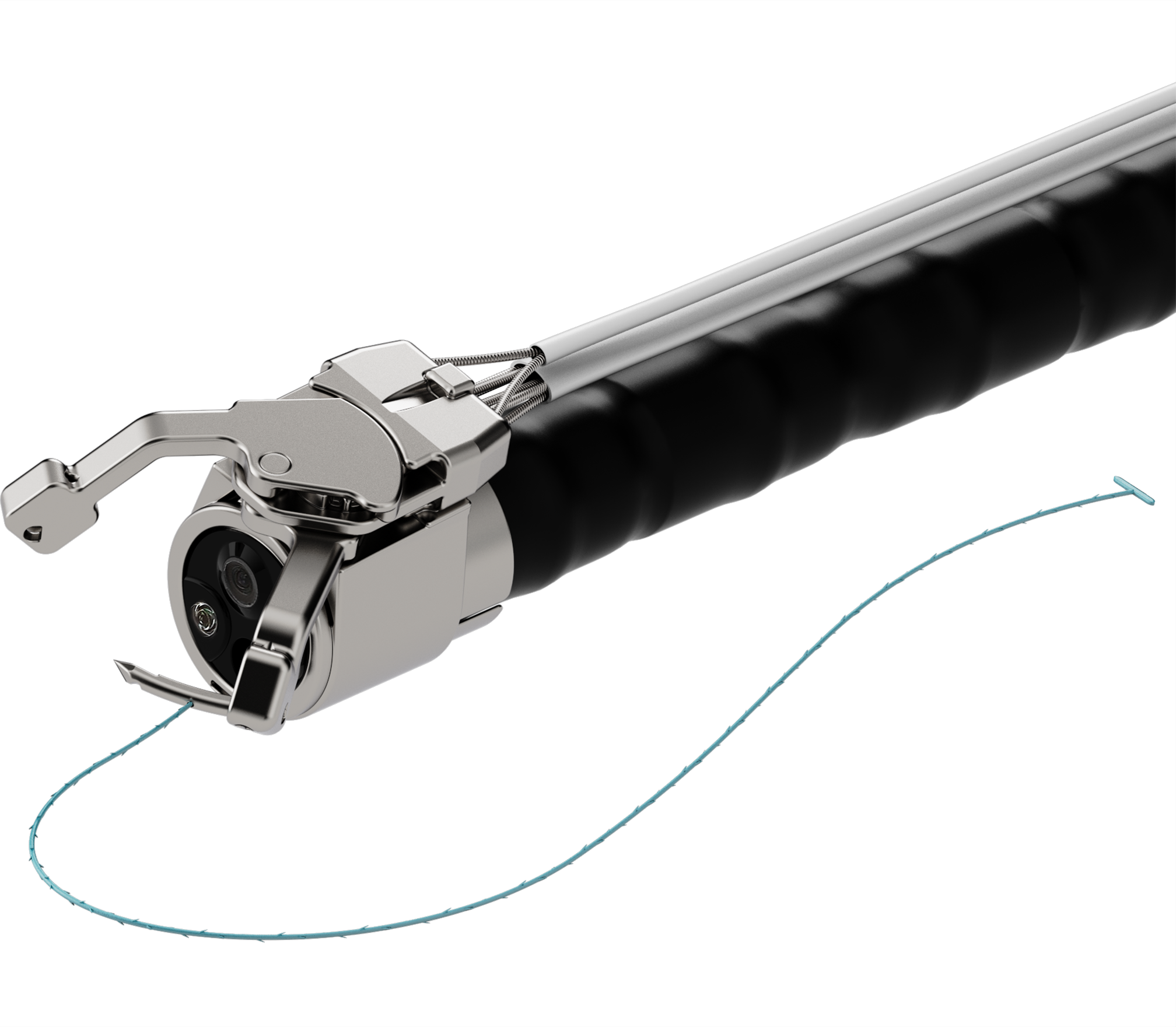 RollingStitch endoscopic suturing device